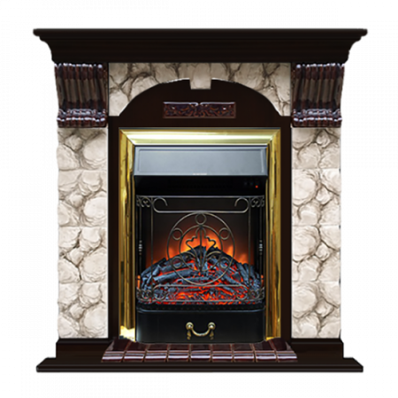 Арочный Карелия (венге)+Majestic Brass