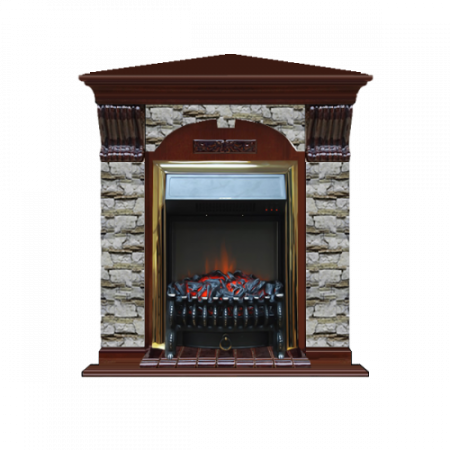 Арочный Алтай угловой (красное дерево)+Fobos Brass Арочный Алтай угловой (красное дерево)+Fobos Brass