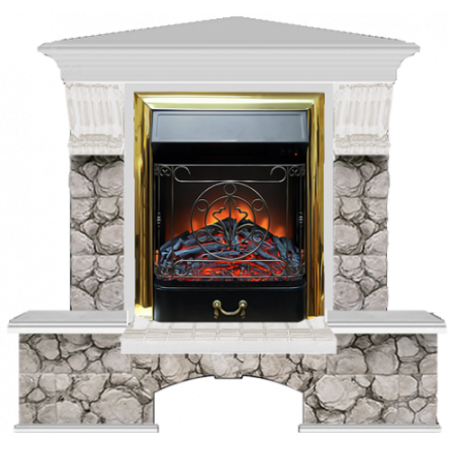 Бостон К Карелия угловой (беленый дуб)+Majestic Brass Бостон К Карелия угловой (беленый дуб)+Majestic Brass