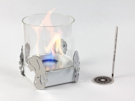 Настольный биокамин Lux Fire Зодиак "Дева" Белый по цене 15 000 руб.