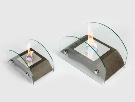 Настольный биокамин Lux Fire "Мост" M Бронза по цене 12 030 руб.