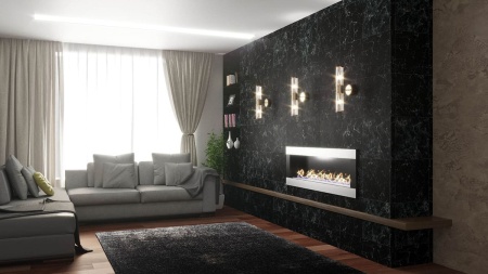 Биокамин "Русский огонь" Модерн 1300V встраиваемый по цене 39 900 руб.